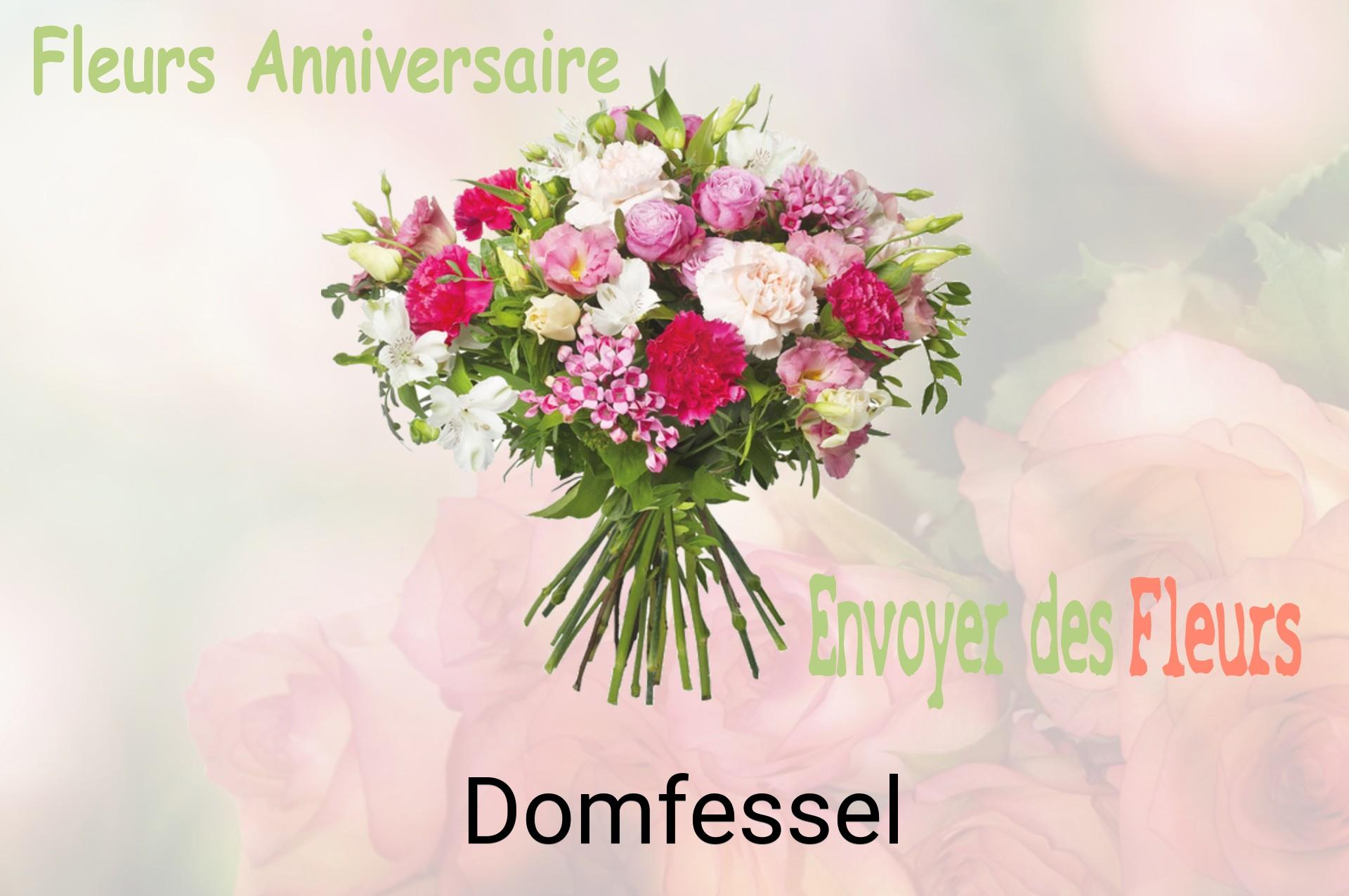 Bouquet de fleurs d’anniversaire livré à Domfessel
